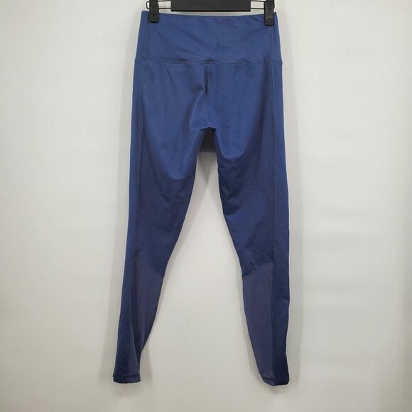 Puma Moto Compression Leggings Mid Rise Tight Mesh Solid Activewear Womens Small - Picture 8 of 12